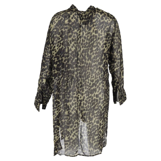 Étoile Isabel Marant Cray Leoplardprint Mini-jurk in Groene Viscose - Image 3