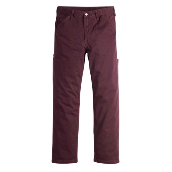 Levis Heren Denim Carpenter Middenhoog Jeans (Diep Bordeaux) - Image 1