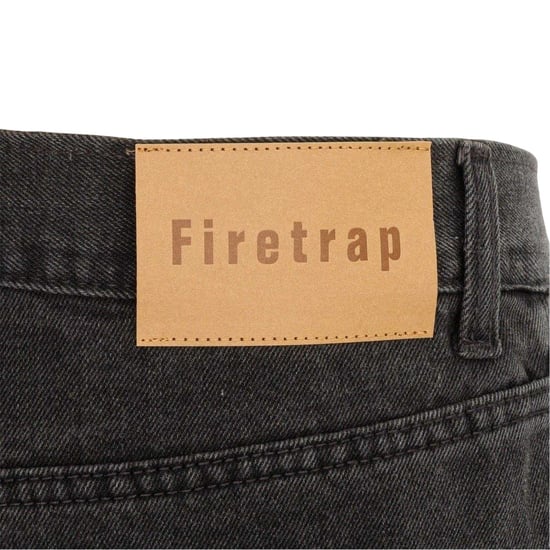 Firetrap Heren Denim Jeans (Houtskool) - Image 4