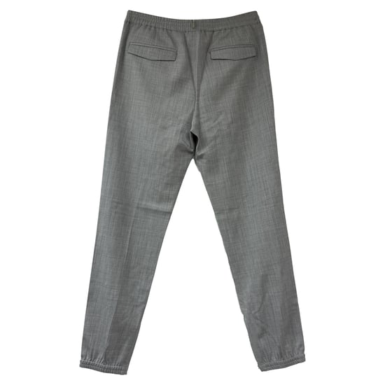 Dior getailleerde trainingsbroek van grijze wol. - Image 2