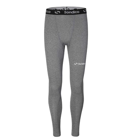 Sondico Heren Core Sports Tights (Grijs Melange) - Image 1