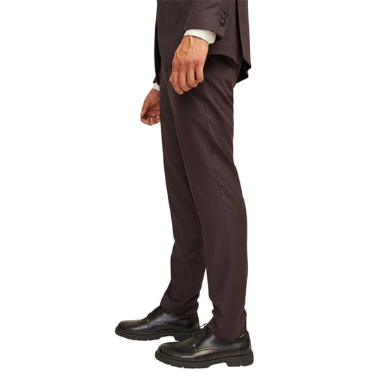 Jack And Jones Heren Solaris formele broek met rechte pijpen en slank model (Bruin) - Image 3