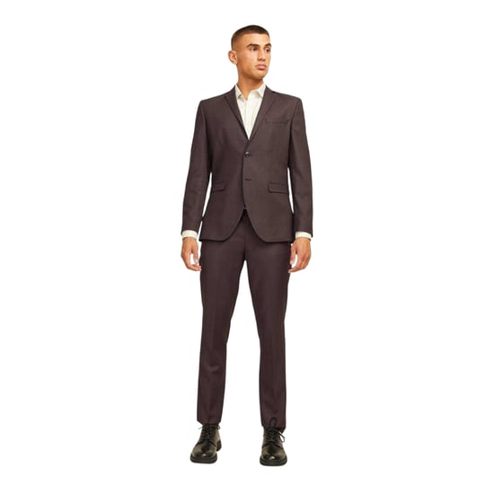 Jack And Jones Heren Solaris formele broek met rechte pijpen en slank model (Bruin) - Image 4