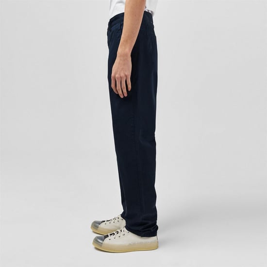 Farah Slanke chino voor heren van iepenhout (Marine) - Image 5