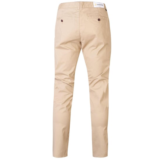 Farah Slanke chino voor heren van iepenhout (Licht zand) - Image 2