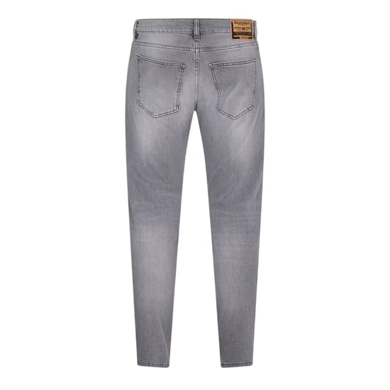 Diesel Herenjeans van denim met 5 zakken en rechte pijpen (Grijs) - Image 2