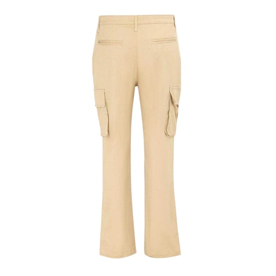 SoulCal Heren Effen Slim Cargo Broek (Crème) - Image 2