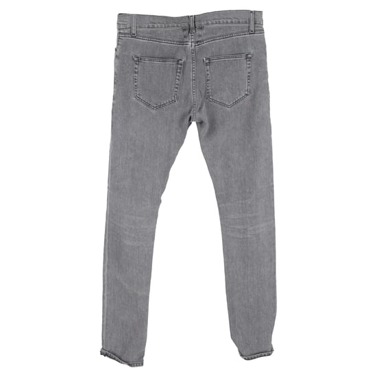 Saint Laurent Slim Fit Jeans in grijze katoenen denim - Image 2