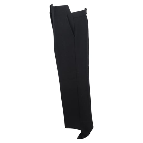 Celine Asymmetrische Broek in Zwarte Wol - Image 2