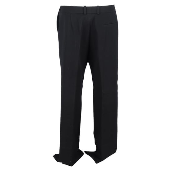 Celine Asymmetrische Broek in Zwarte Wol - Image 3