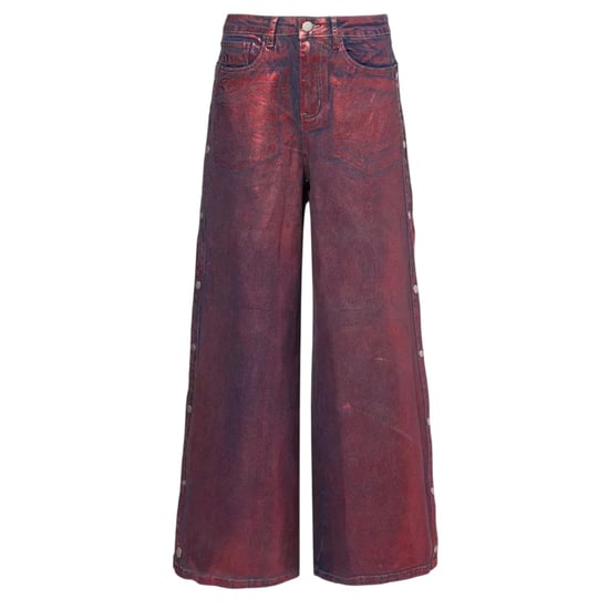 AmyLynn Wren-broek met wijde pijpen voor dames (floretsport) (Rood) - Image 1