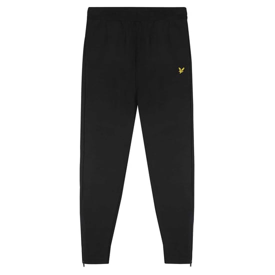 Lyle & Scott Slanke joggingbroek met logo voor heren (Jet Zwart) - Image 2