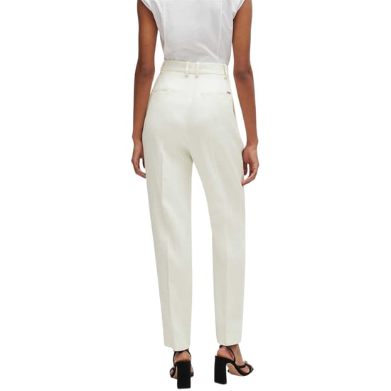 Boss Dames Tefike Broek (Wit) - Image 2