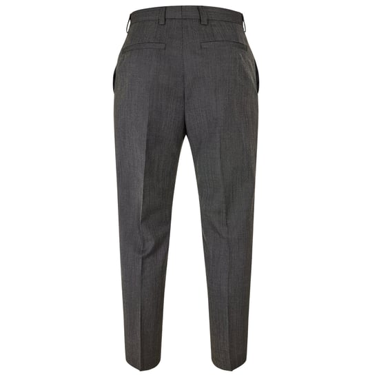 Hugo Heren Katoenen Rechte Pantalon (Grijs) - Image 2