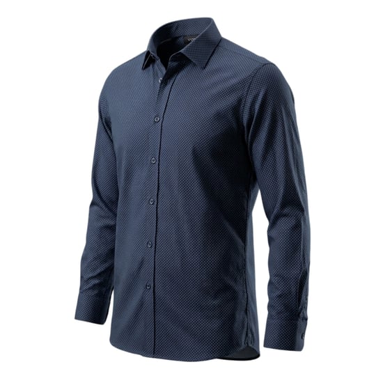 Scotch And Soda Herenoverhemd met lange mouwen en strepen (Marine) - Image 3
