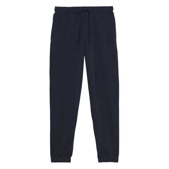 Lyle & Scott Heren Fleece Logo Joggingbroek (Donkerblauw) - Image 1