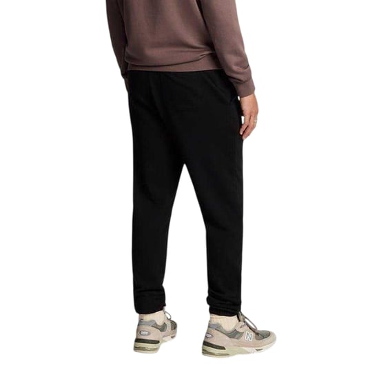 Lyle & Scott Heren Fleece Logo Trainingsbroek (Jet Black) - Image 2