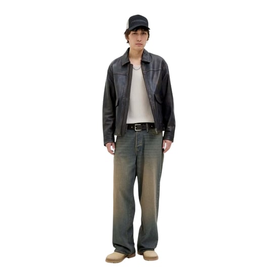 Jack And Jones Heren 083 Denim Fade Skinny Jeans (Blauwe Denim) - Image 4
