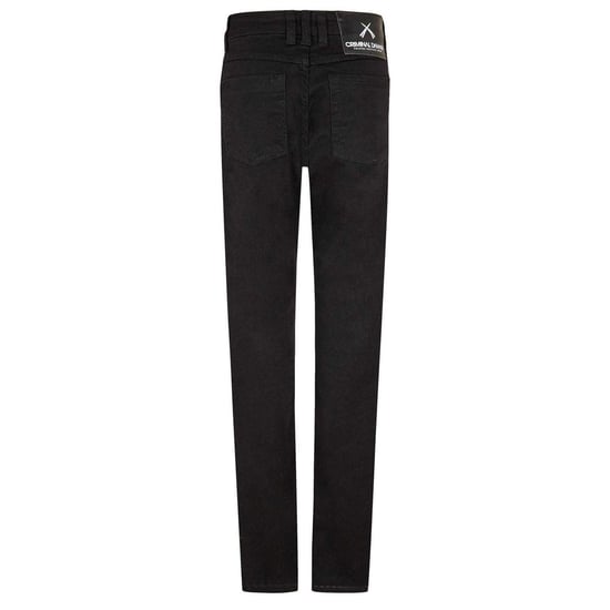 Criminal Damage SOS Ripped Skinny-jeans voor heren (Zwart) - Image 2