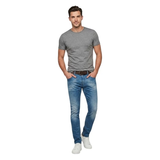 Replay Jondrill skinny jeans voor heren (Blauw) - Image 4