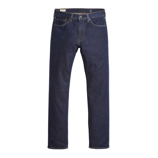 Levis Heren 505 Straight Leg-jeans in Deepest Denim (Blauw) - Image 2