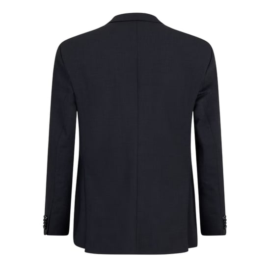 Boss Heren Colbert met Revers (Donkergrijs) - Image 2