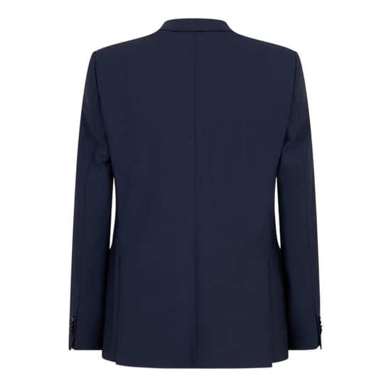 Boss Heren Colbert met Revers (Blauw) - Image 2