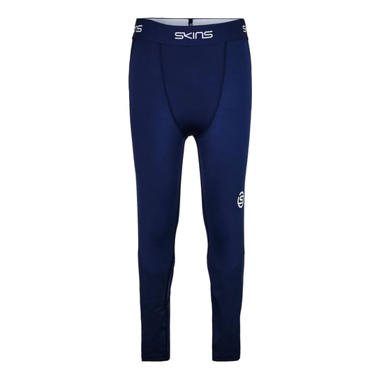 Skins Performance-legging uit de Mens Series-1-collectie (Blauw/Wit) - Image 1