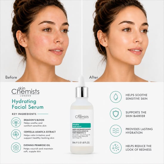 skinChemists Gezichtsserum voor de gevoelige huid: 5% drakenbloed, 3% centella asiatica, 30 ml - Image 2