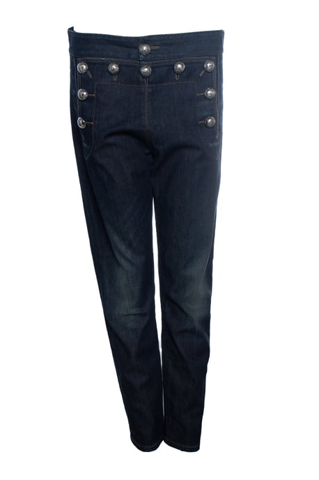 Gucci, indigo donker gewassen denim skinny jeans - Image 1