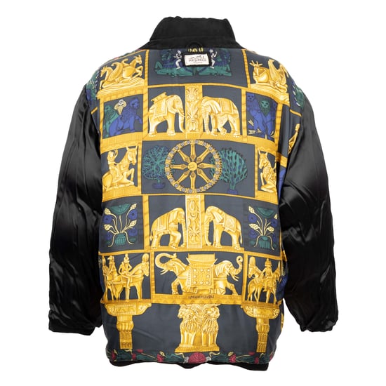 Hermès suède pufferjas - jaren '90 - Image 4