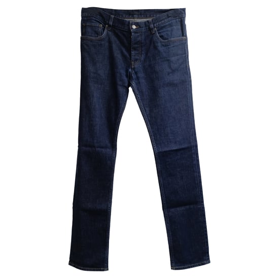 Prada Slim-Fit jeans met middelhoge taille in blauwe katoenen denim - Image 1