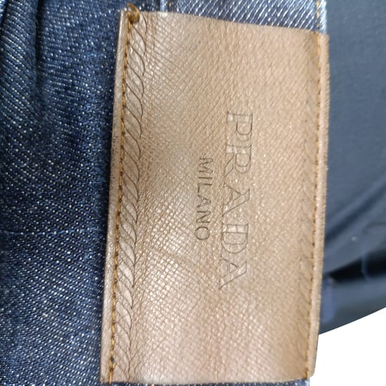 Prada Slim-Fit jeans met middelhoge taille in blauwe katoenen denim - Image 3