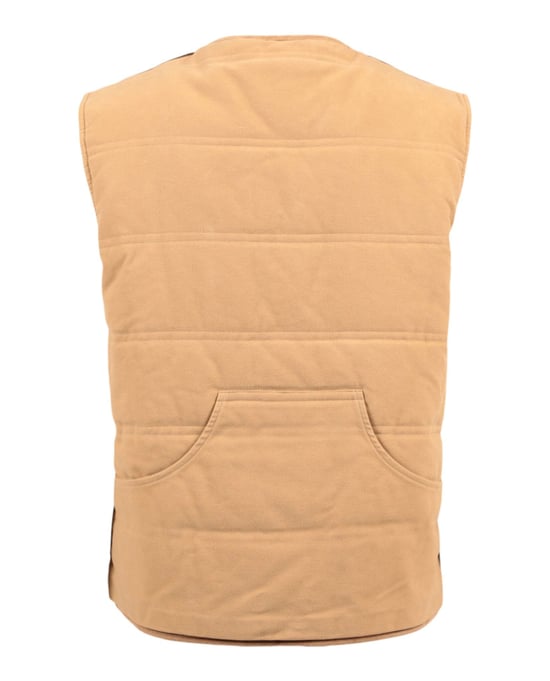 Gucci Moleskin Vest met Suède Details - Image 2