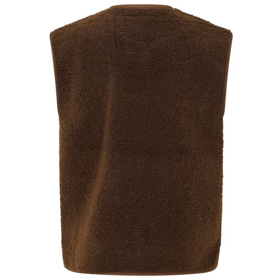 Threadbare Itoje Borg-vest voor dames (Chocolade) - Image 2