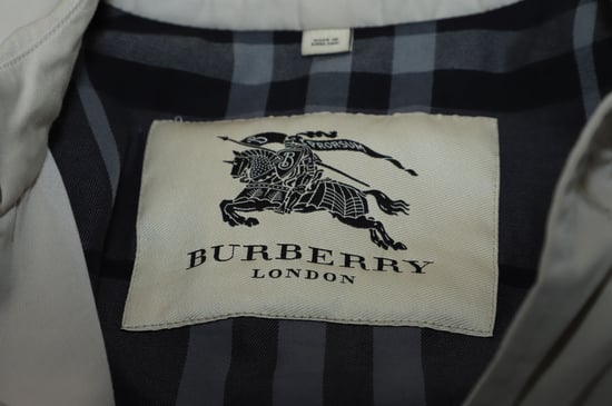 Burberry Harrington-jas van gabardine in beige katoen - Image 2