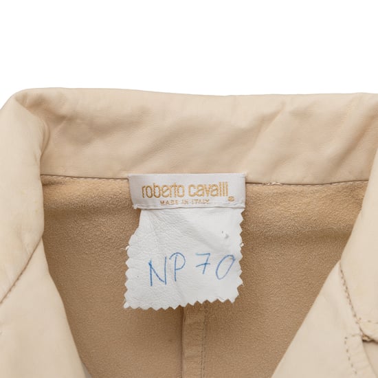 Roberto Cavalli leren jas - jaren 2000 - Image 3