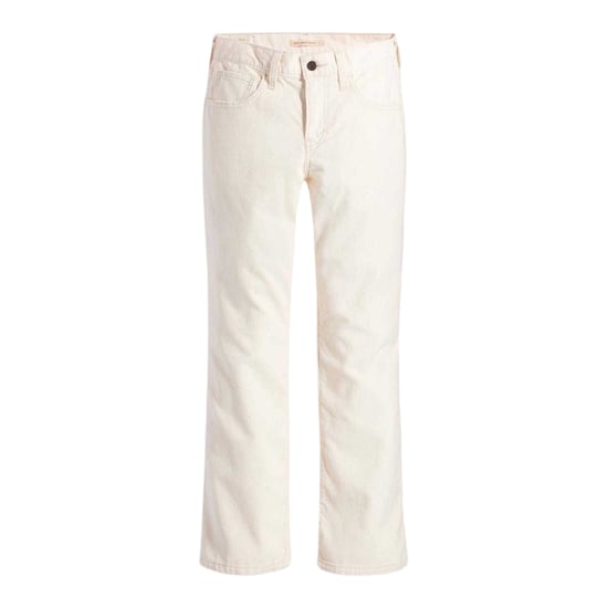 Levis Middy katoenen bootcut-jeans voor dames (Crème) - Image 1