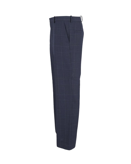 Balenciaga geruite broek van blauw katoen - Image 2