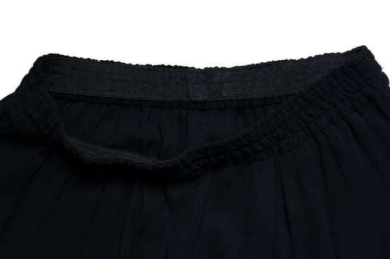 Stella McCartney, zwarte sportieve sheer pantalon - Image 5
