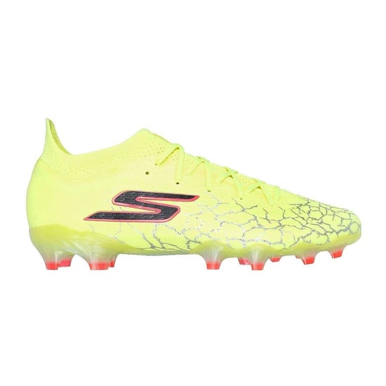 Skechers Jongens Skx 01 Elite Laag Firm Ground Voetbalschoenen (Geel/Zwart) - Image 1
