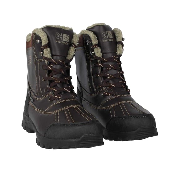 Karrimor Heren Logo Mid Calf Snow Boots (Bruin) - Image 4