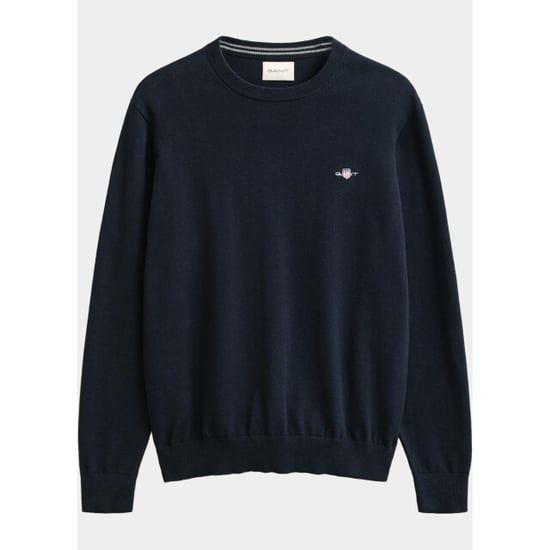 GANT Mens Classic Cotton Crew Neck Jumper - Image 5