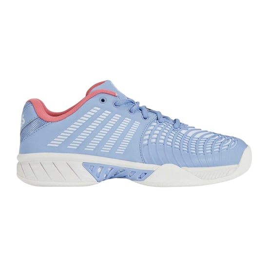 K-Swiss Express Light 3-tennisschoenen voor dames (Wit/Aardbei) - Image 1