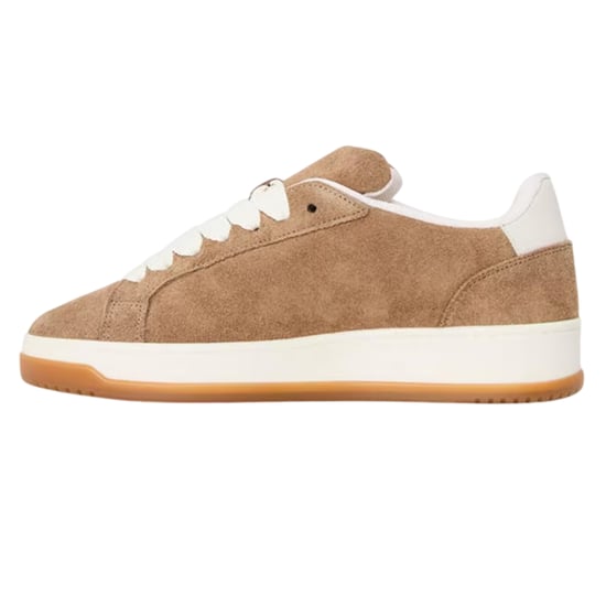 Steve Madden Dames-sneakers met veters en Alysha-logo (Taupe/Bruin) - Image 2