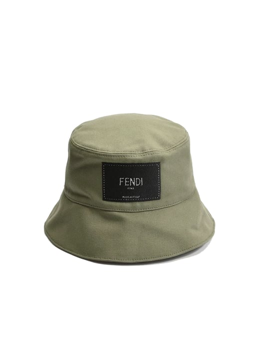 Bucket hat met logo-label - Image 2