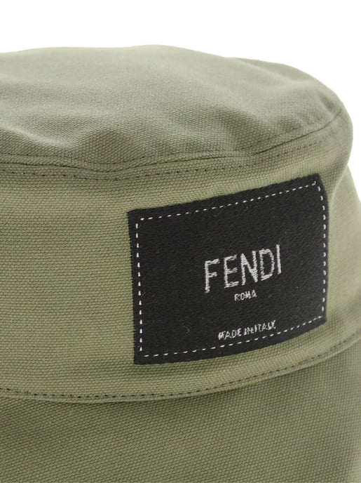 Bucket hat met logo-label - Image 4