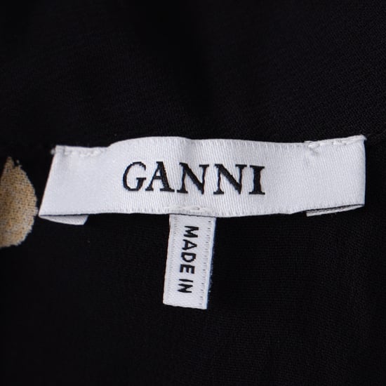 Ganni Lorita bedrukte blouse van zwarte viscose. - Image 4