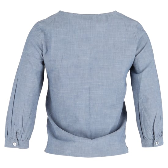 A.P.C. Cleo blouse van blauw katoen. - Image 3