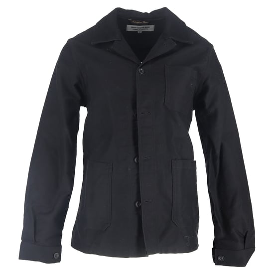 Comme des Garçons Le Laboureur kort werkjack van zwart katoen - Image 1